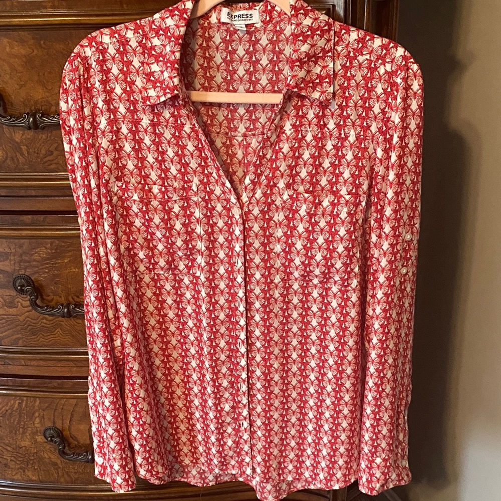 Express portofino butterfly blouse